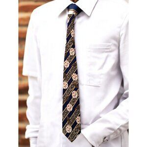 Vintage 1990s Swiss Silk Company Tie—The Inn at Little Washington "Seven Deadly